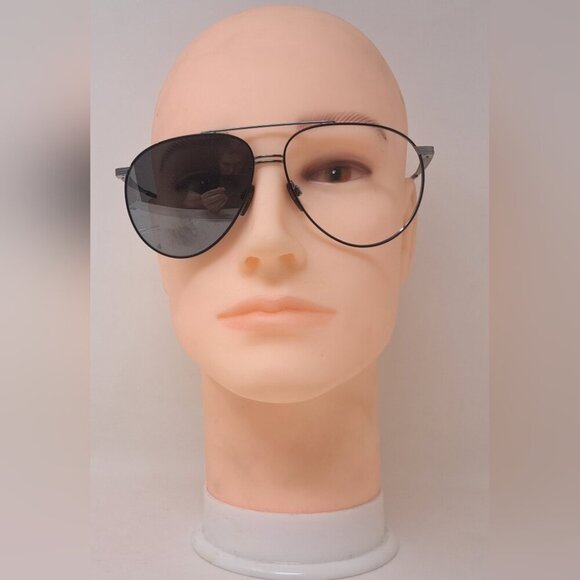 Burberry Men's Aviator Sunglasses Frames Only Pilot Metal Black B3108 60-14-145 - Picture 14 of 15